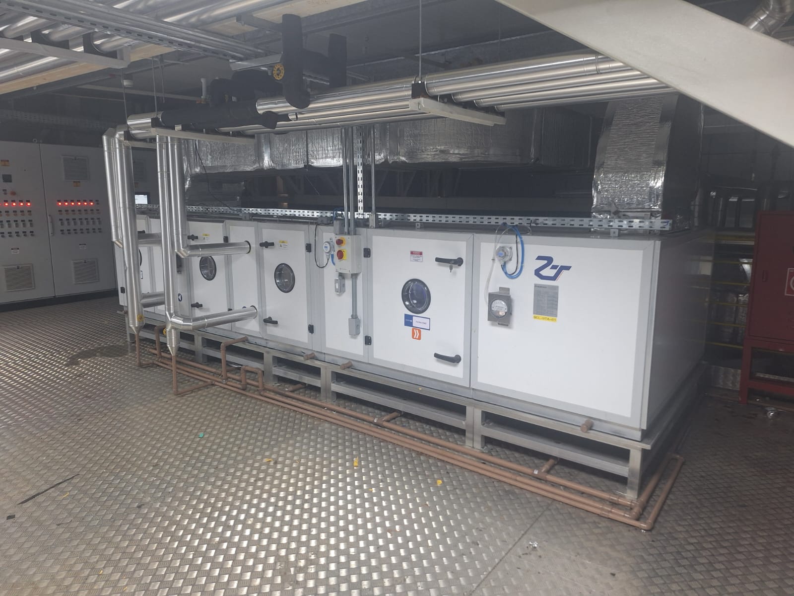 Instalação de Chillers e Fancoils