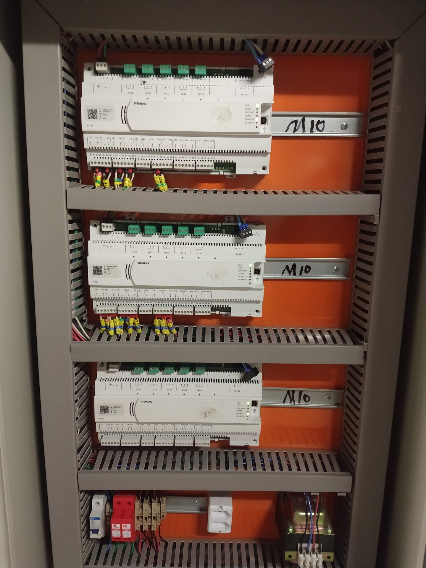 Painéis de Controladoras